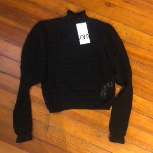 Zara Puff Sleeve Sweater